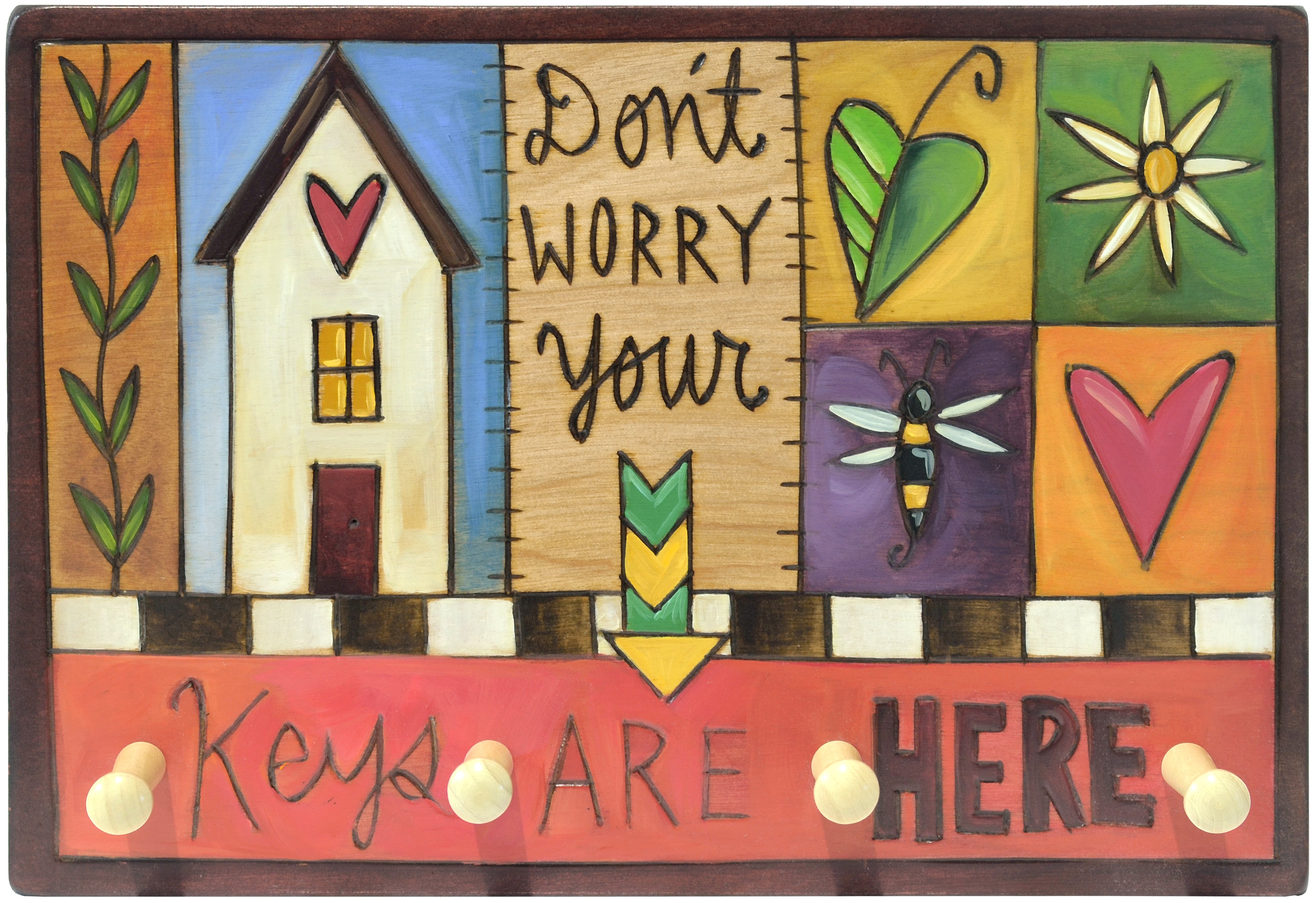 Key Ring Holder - Horizonal