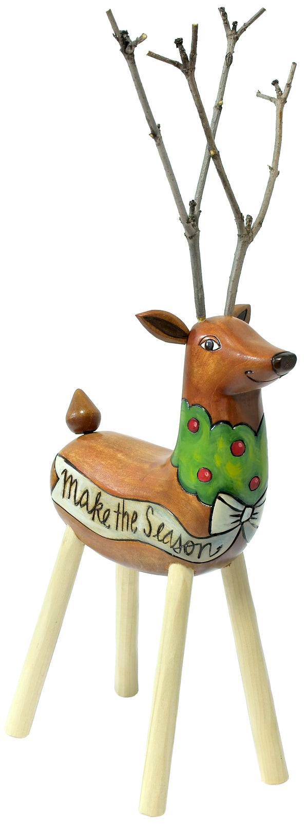 Reindeer Sculpture | Ribbon