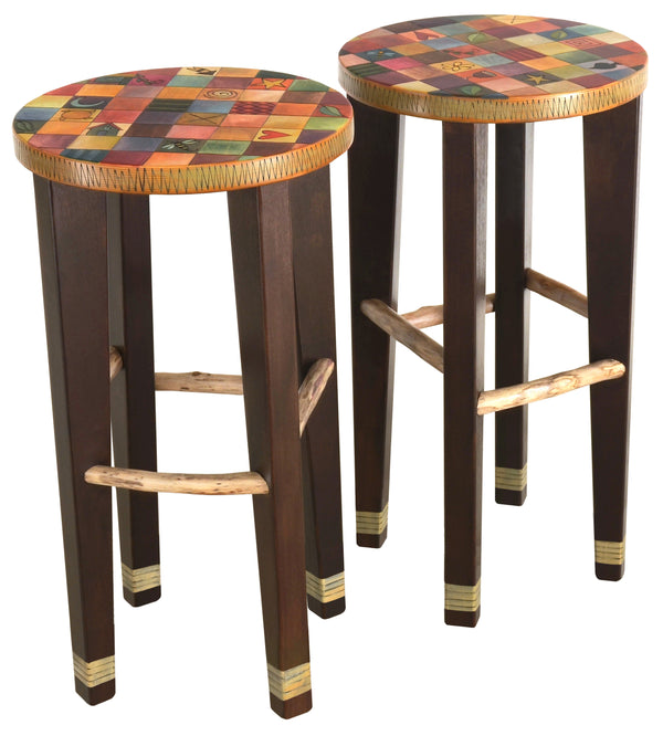 Round Stool Set - 2