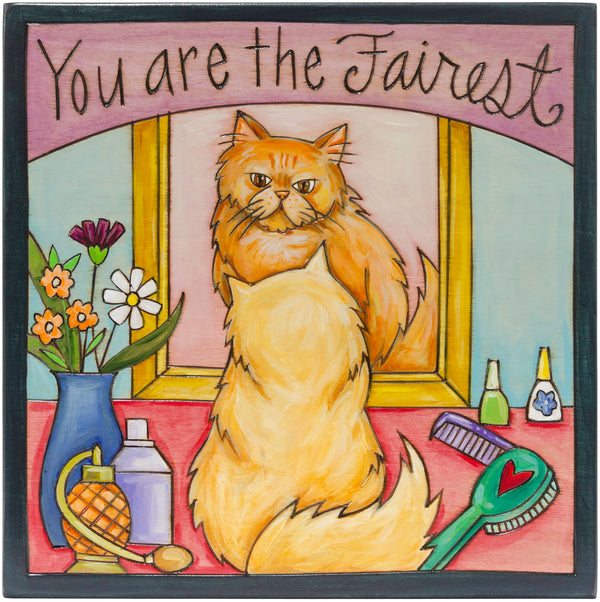 10"x10" Wall Plaque | Cleo