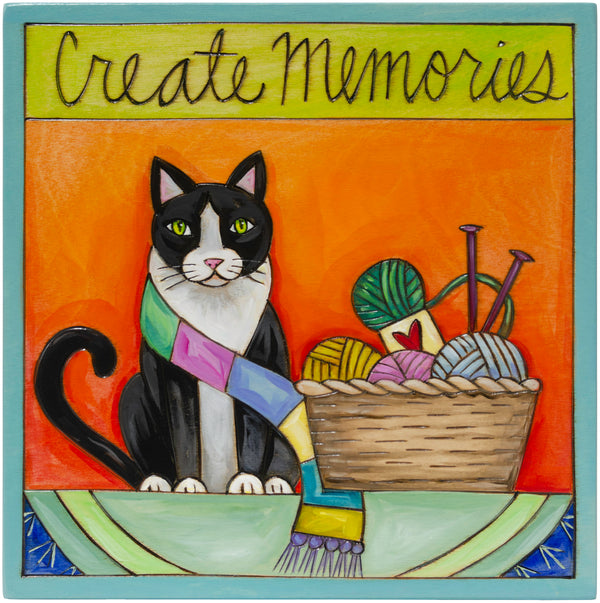 10"x10" Wall Plaque | Eddie