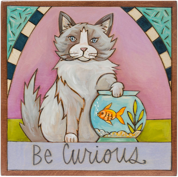 10"x10" Wall Plaque | Pearl