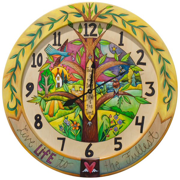 36" Round Wall Clock