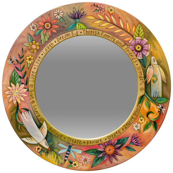 Large Circle Mirror