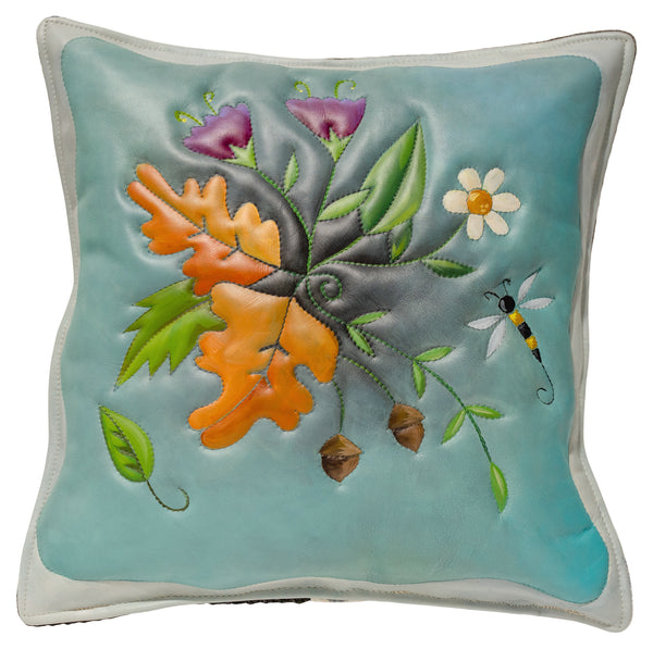 Leather Pillow