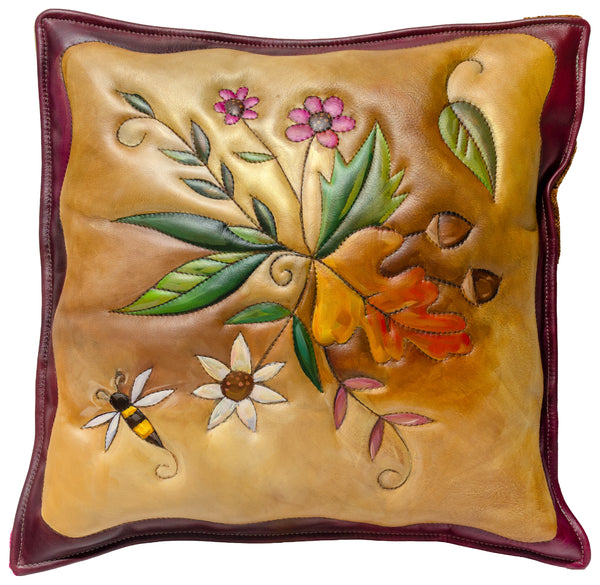 Leather Pillow