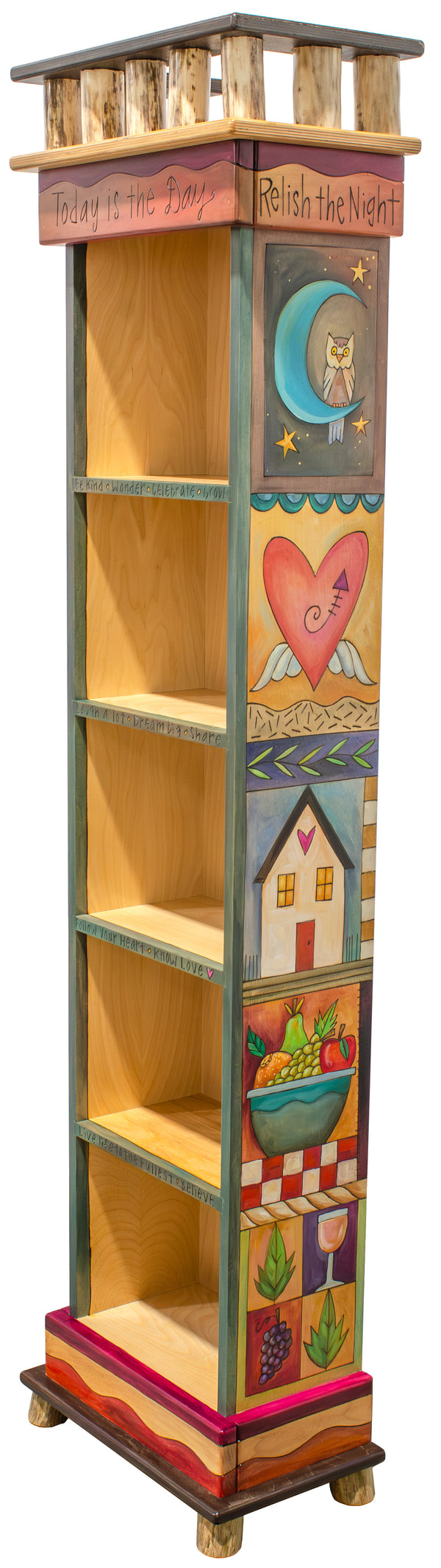 Narrow Bookcase
