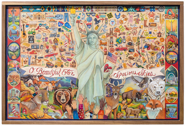 "America 250" Wall Plaque | Semiquincentennial