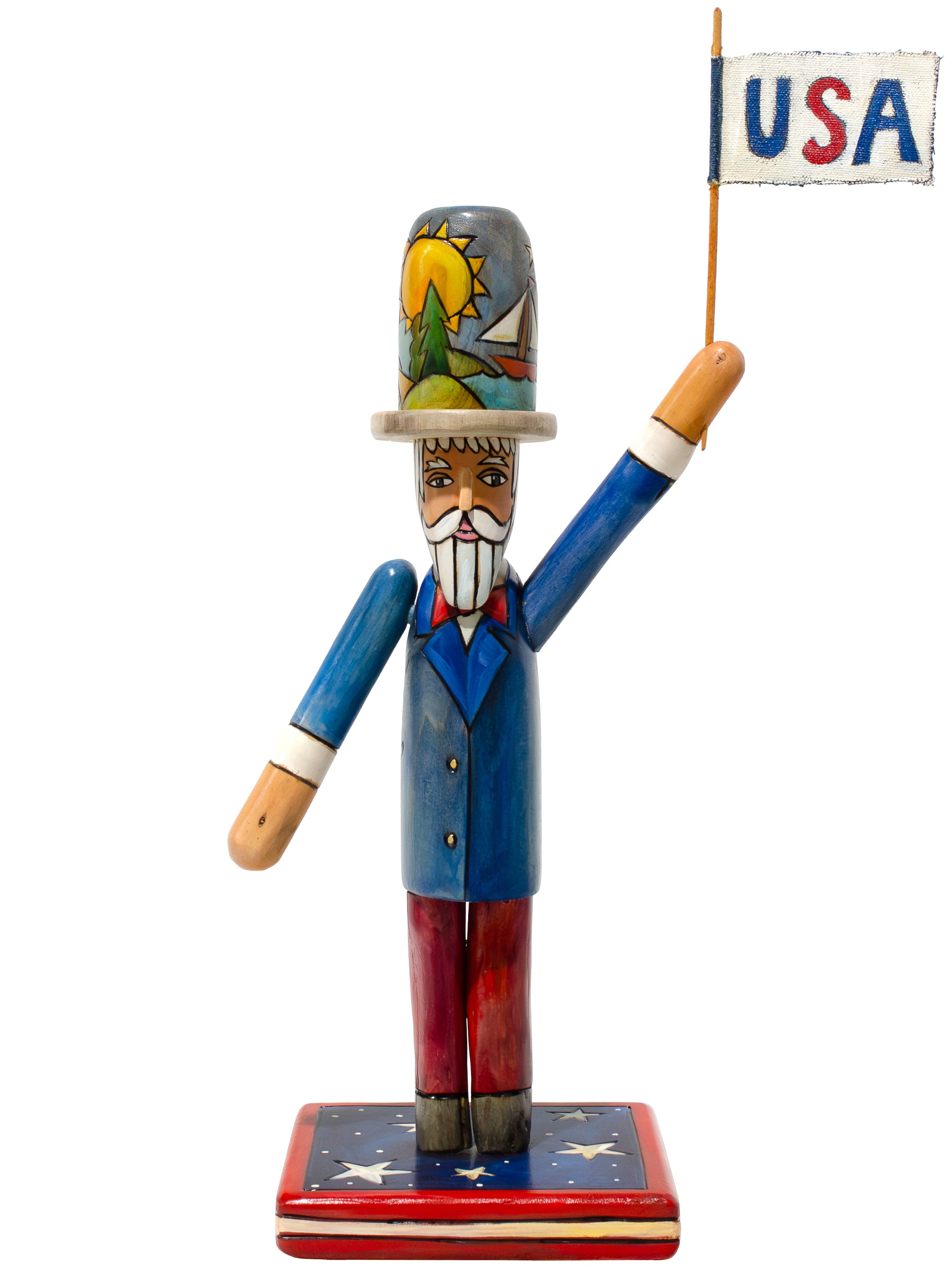 Extra Small Uncle Sam Sculpture