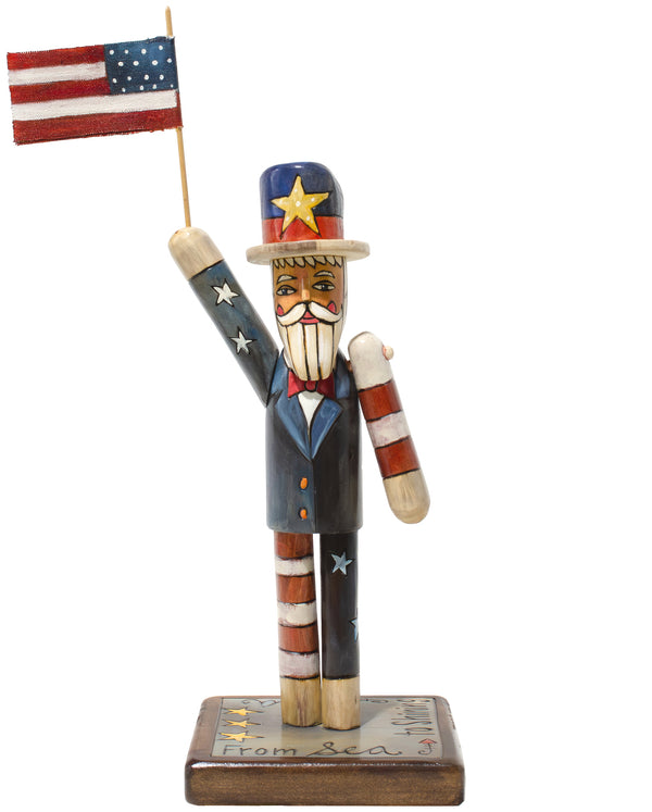Extra Small Uncle Sam Sculpture