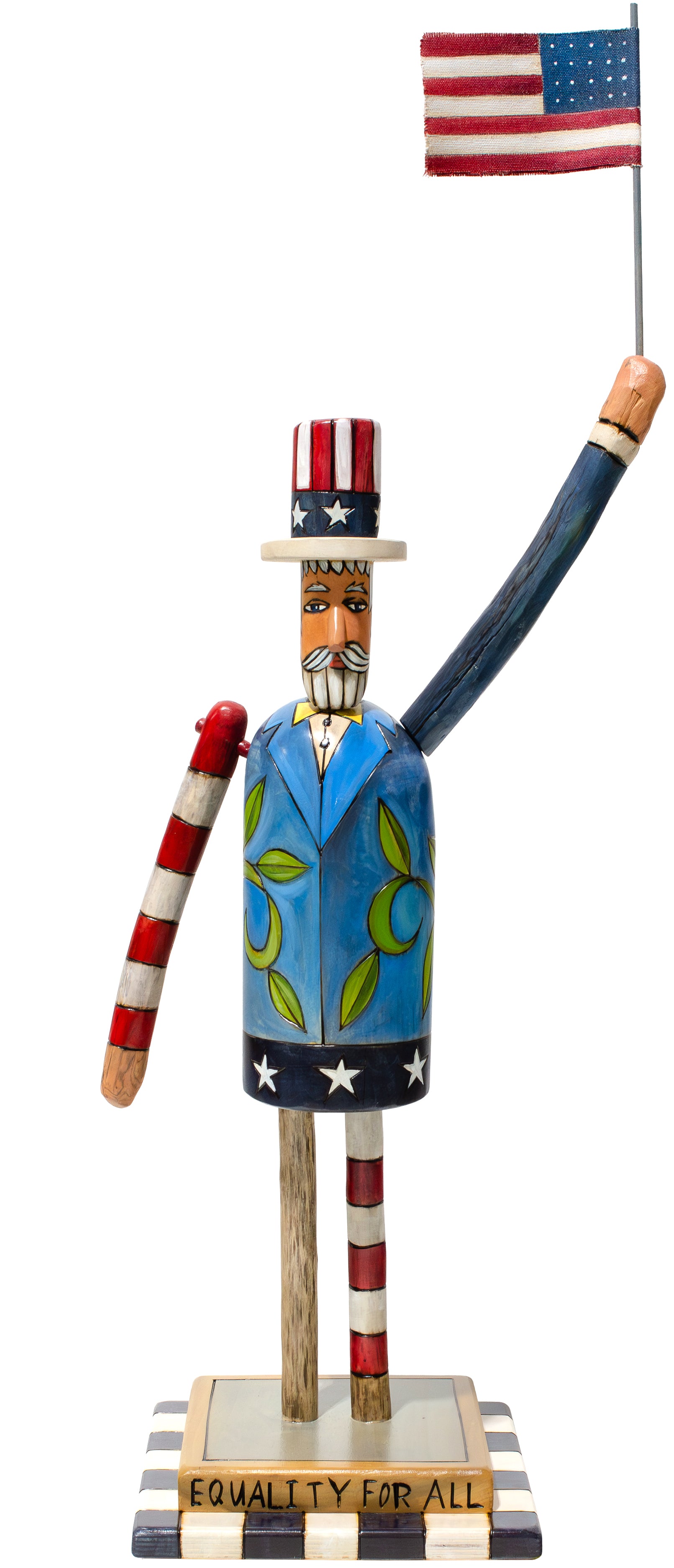 Small Uncle Sam Sculpture