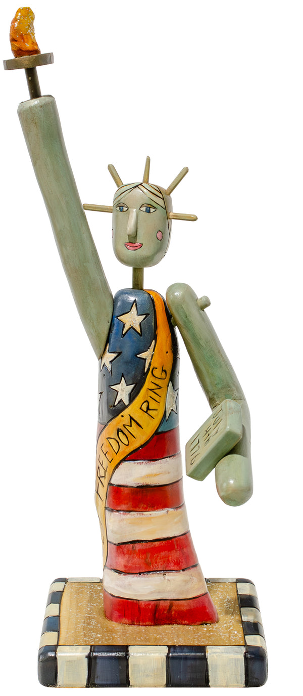 Small Lady Liberty Sculpture
