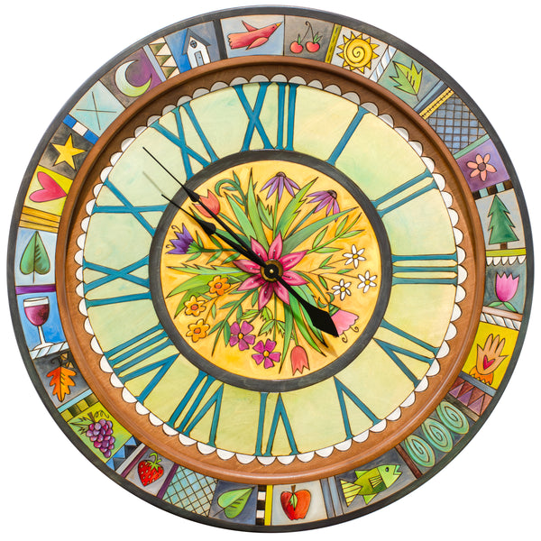 36" Round Wall Clock