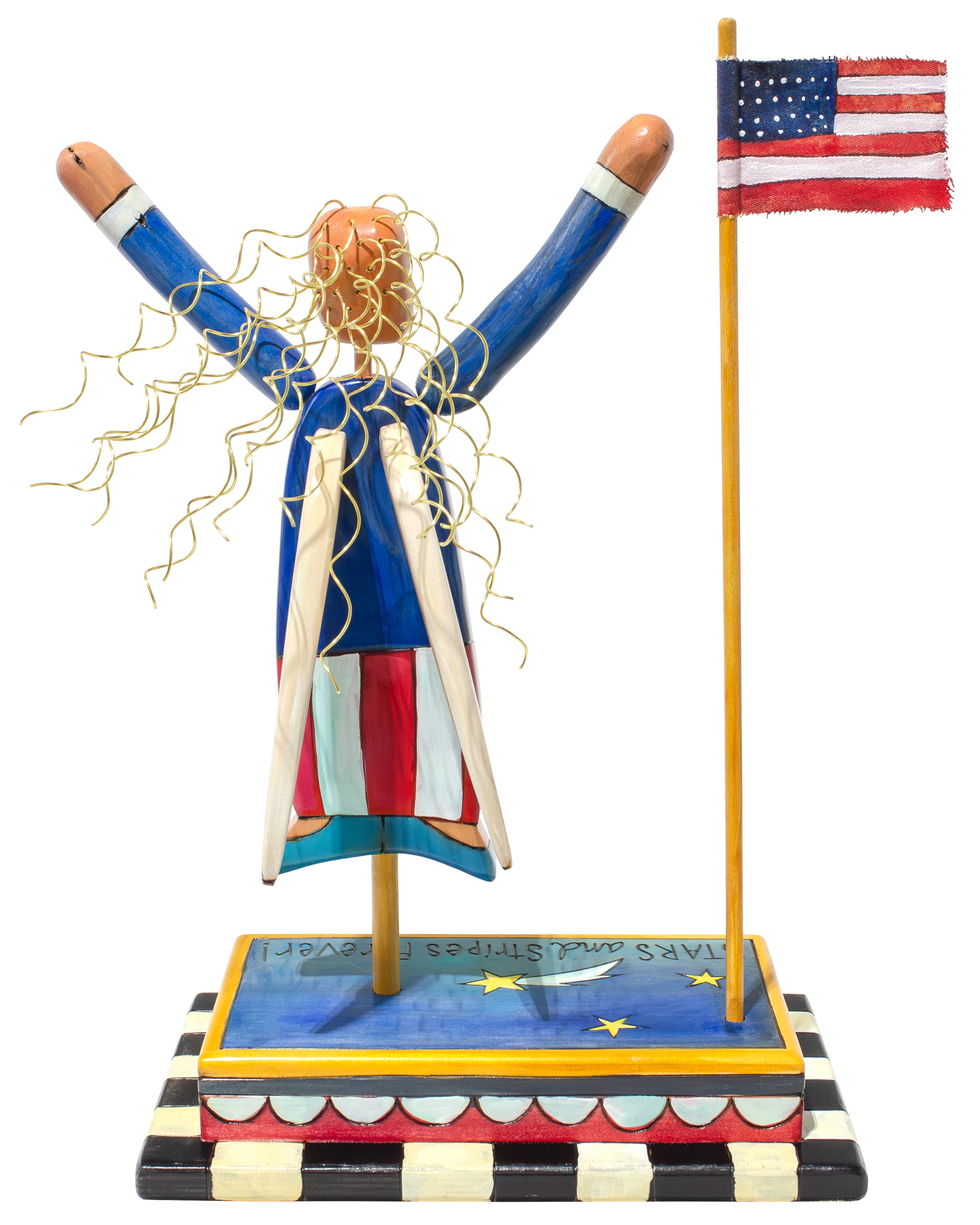 Electro Angel Sculpture