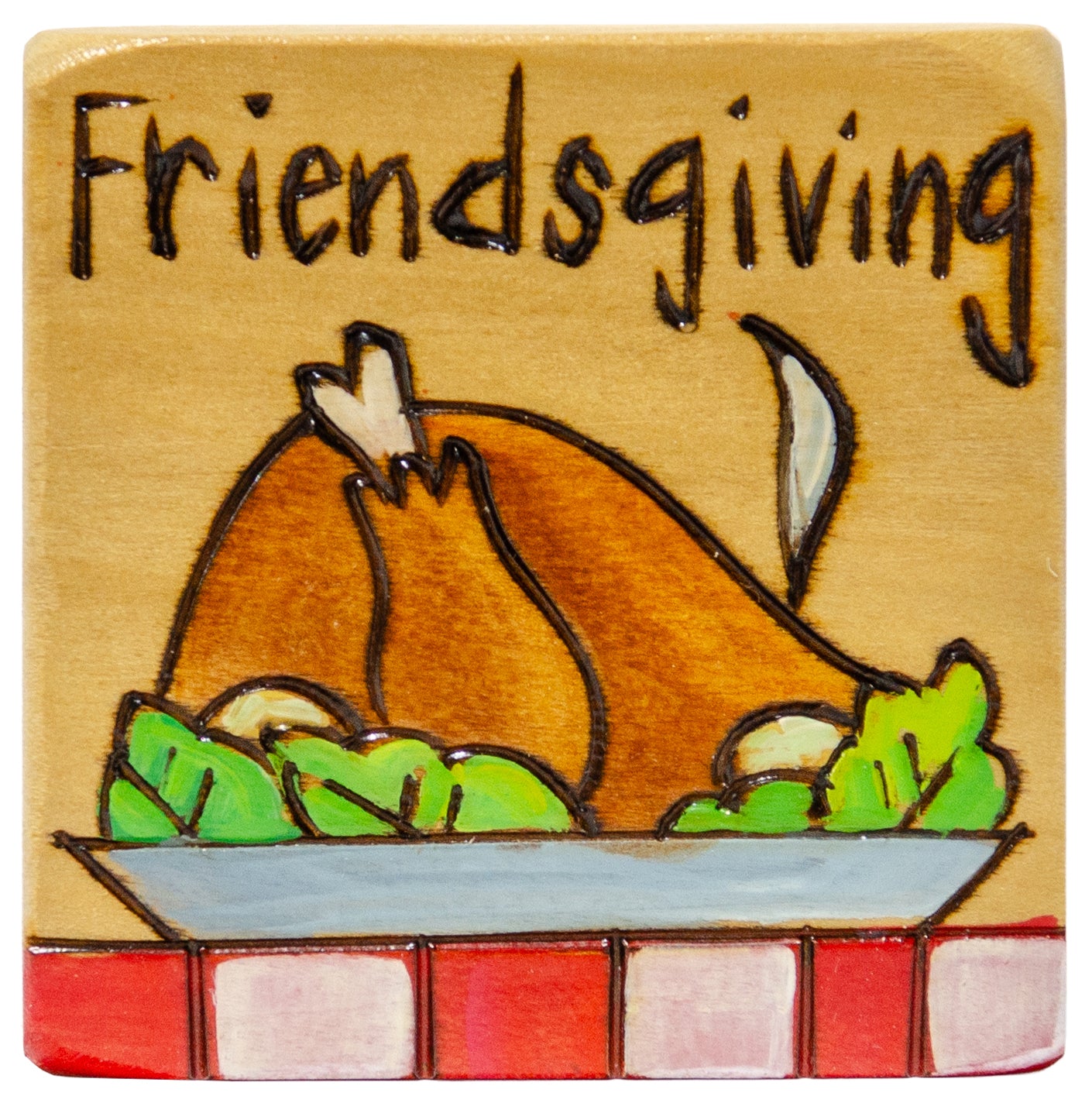 Large Perpetual Calendar Magnet | Friendsgiving