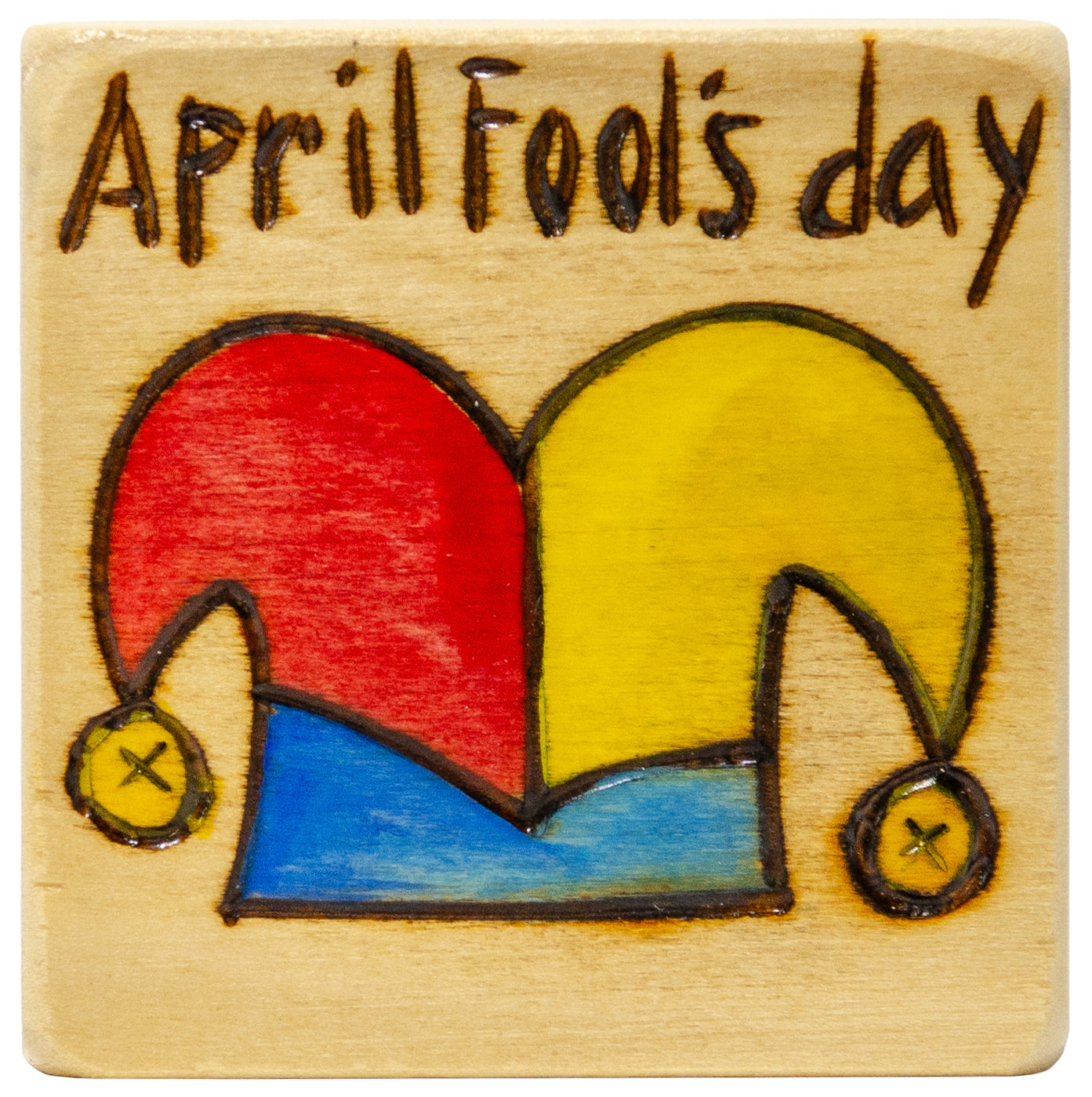 Large Perpetual Calendar Magnet | April Fool's Day