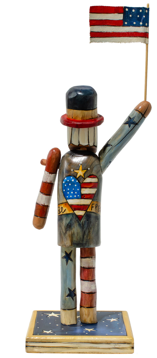 Extra Small Uncle Sam Sculpture