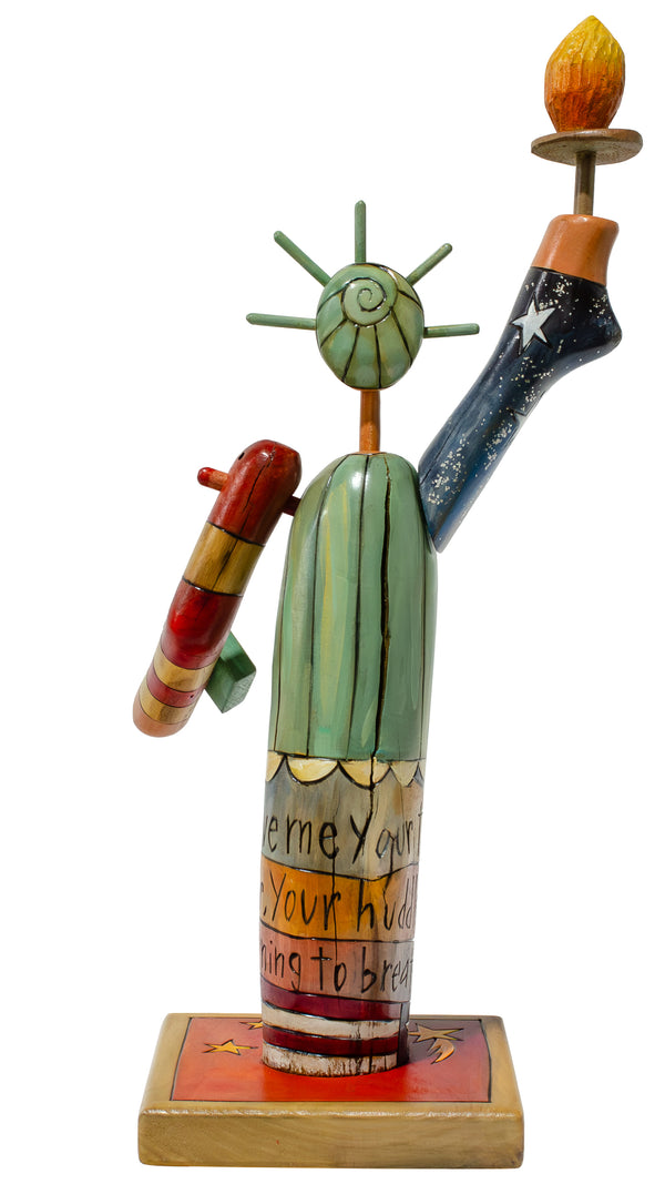Small Lady Liberty Sculpture