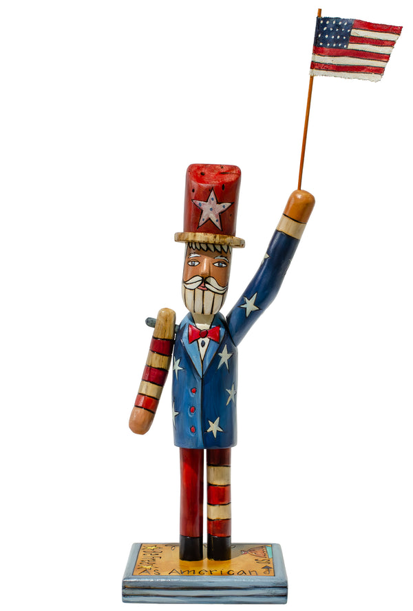 Extra Small Uncle Sam Sculpture