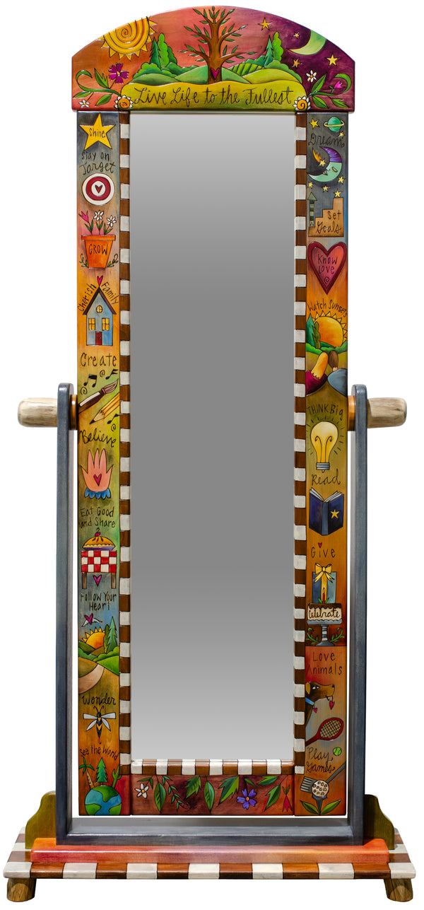 Wardrobe Mirror on Stand