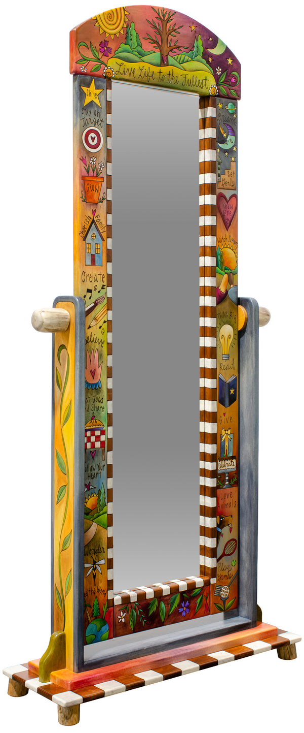 Wardrobe Mirror on Stand