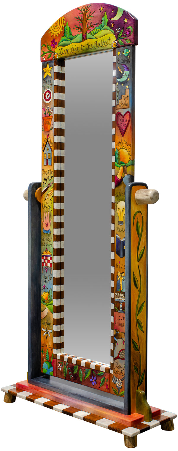 Wardrobe Mirror on Stand