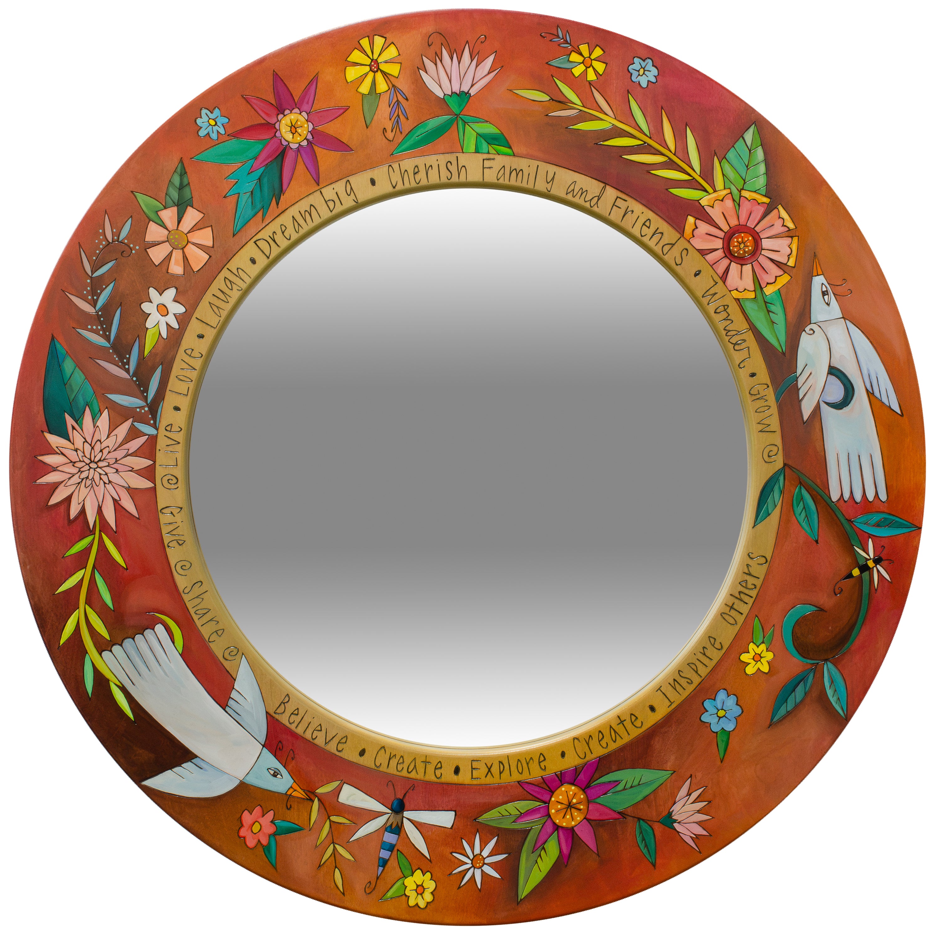 Large Circle Mirror