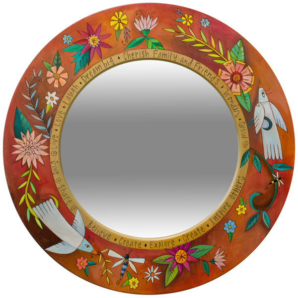 Large Circle Mirror