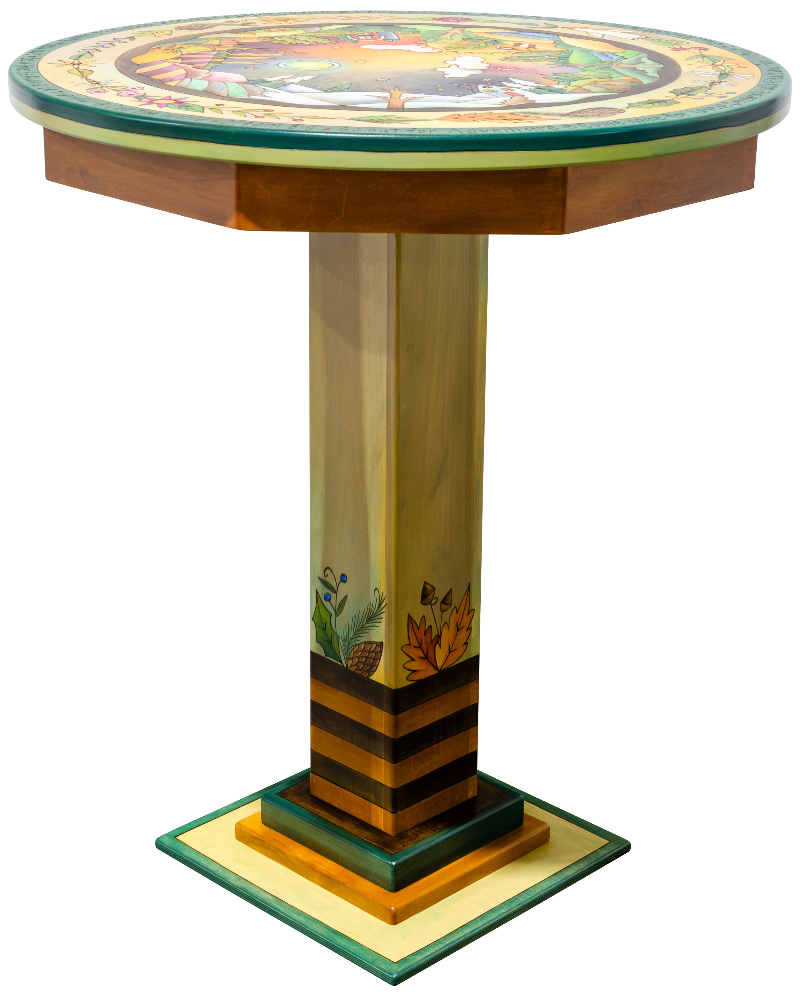 Bar Height Table with Stools