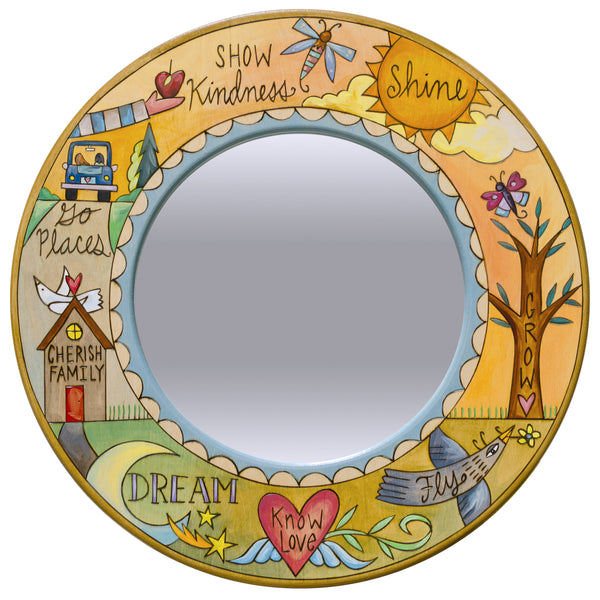 Small Circle Mirror