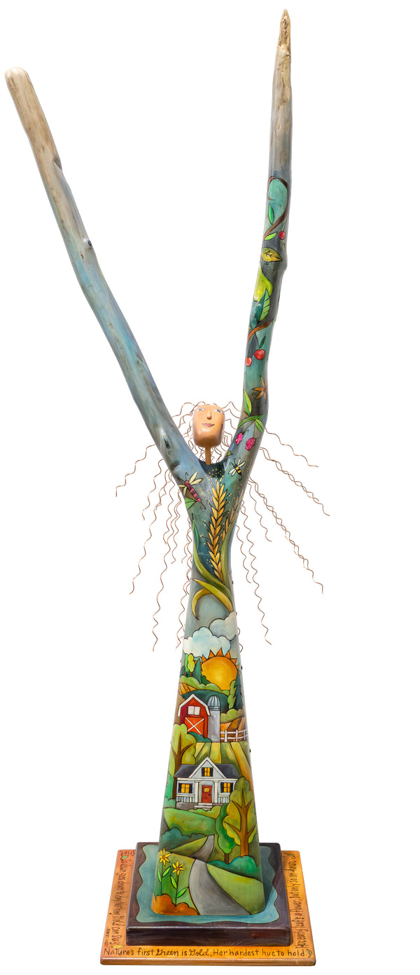 Large Hallelujah Lady Sculpture