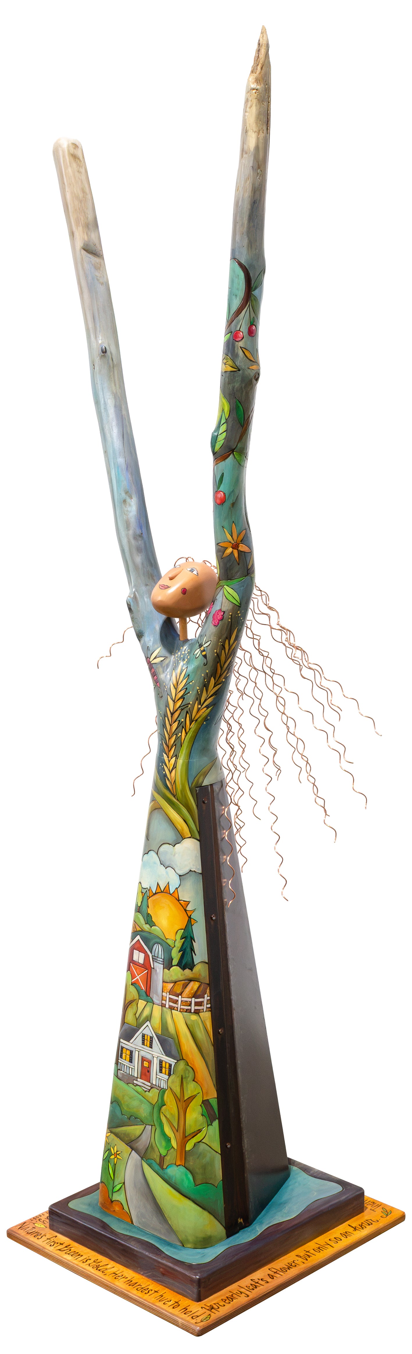 Large Hallelujah Lady Sculpture