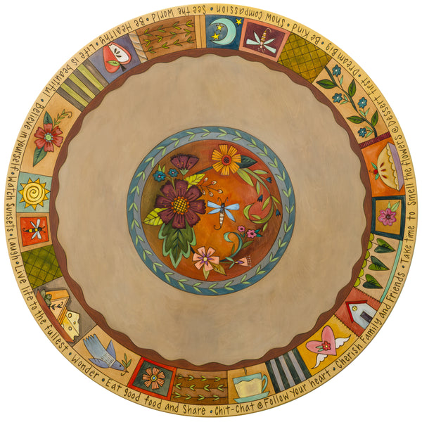 48" Round Dining Table with Chairs