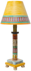 Log Candlestick Lamp