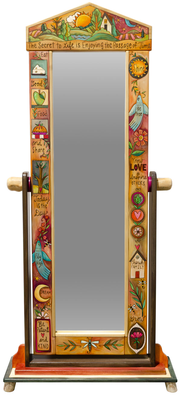 Wardrobe Mirror on Stand