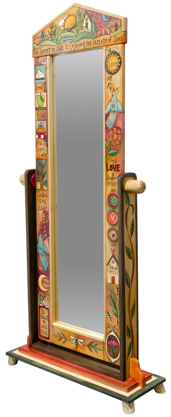 Wardrobe Mirror on Stand