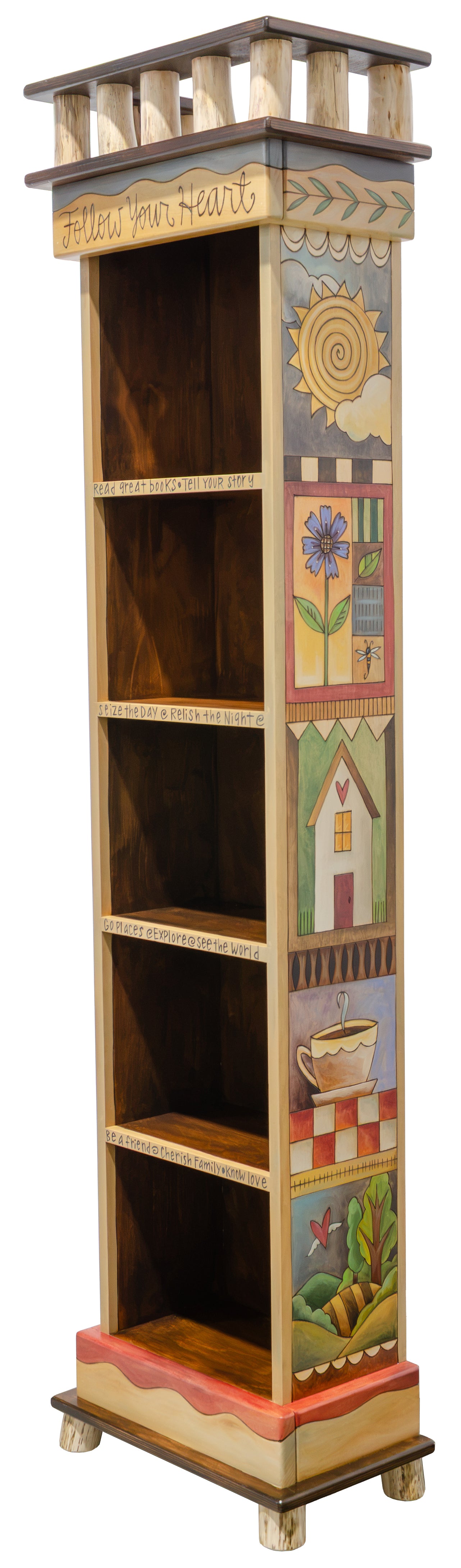 Narrow Bookcase