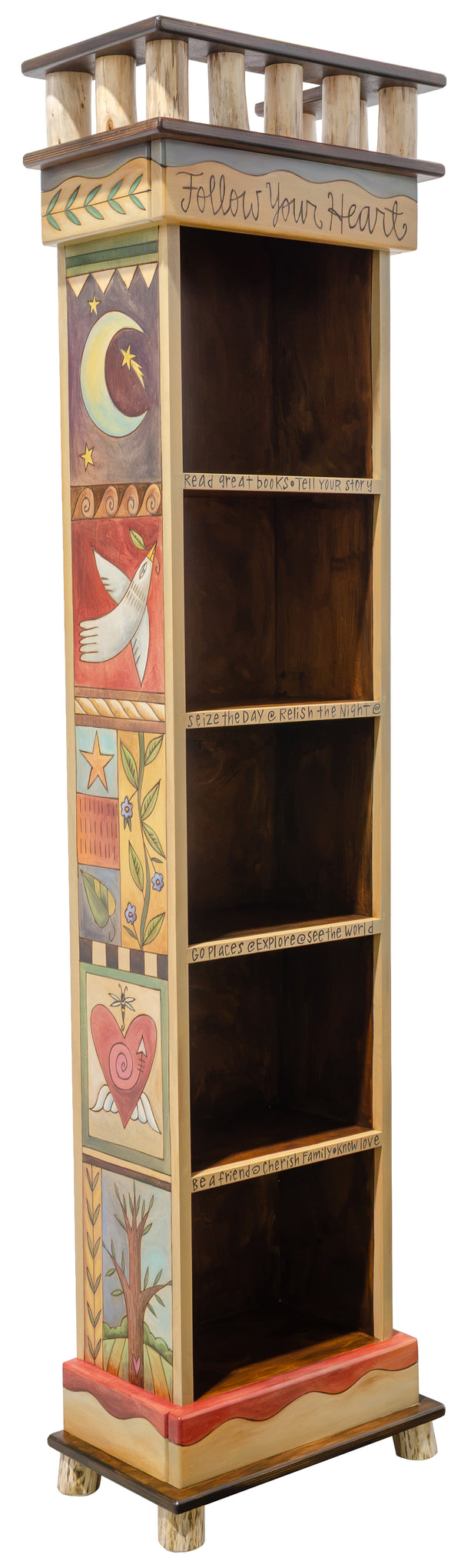 Narrow Bookcase