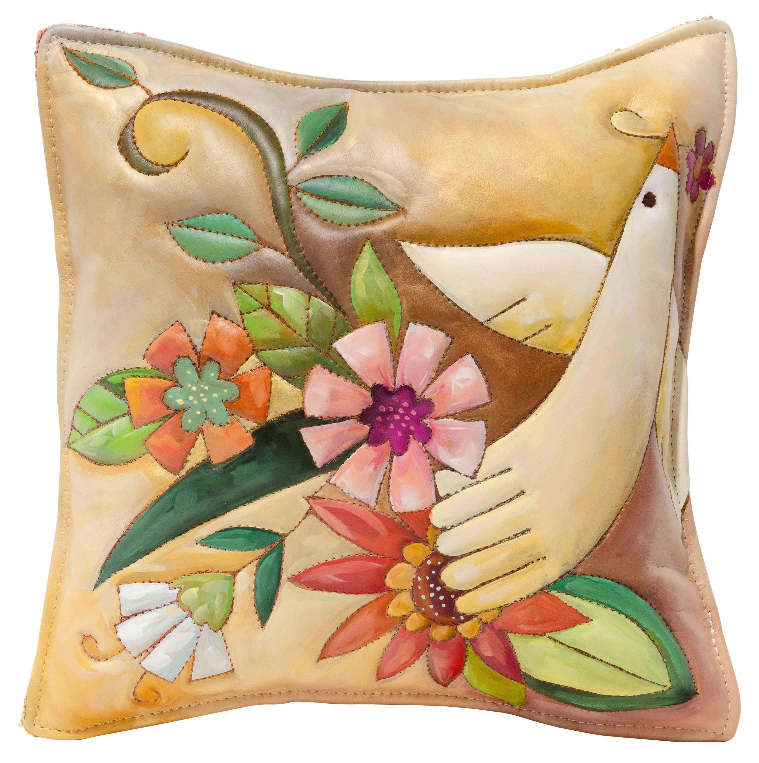 Leather Pillow