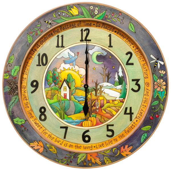 36" Round Wall Clock