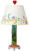 Log Table Lamp