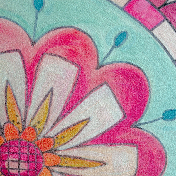 Microfiber Yoga Mat | "Mantra"