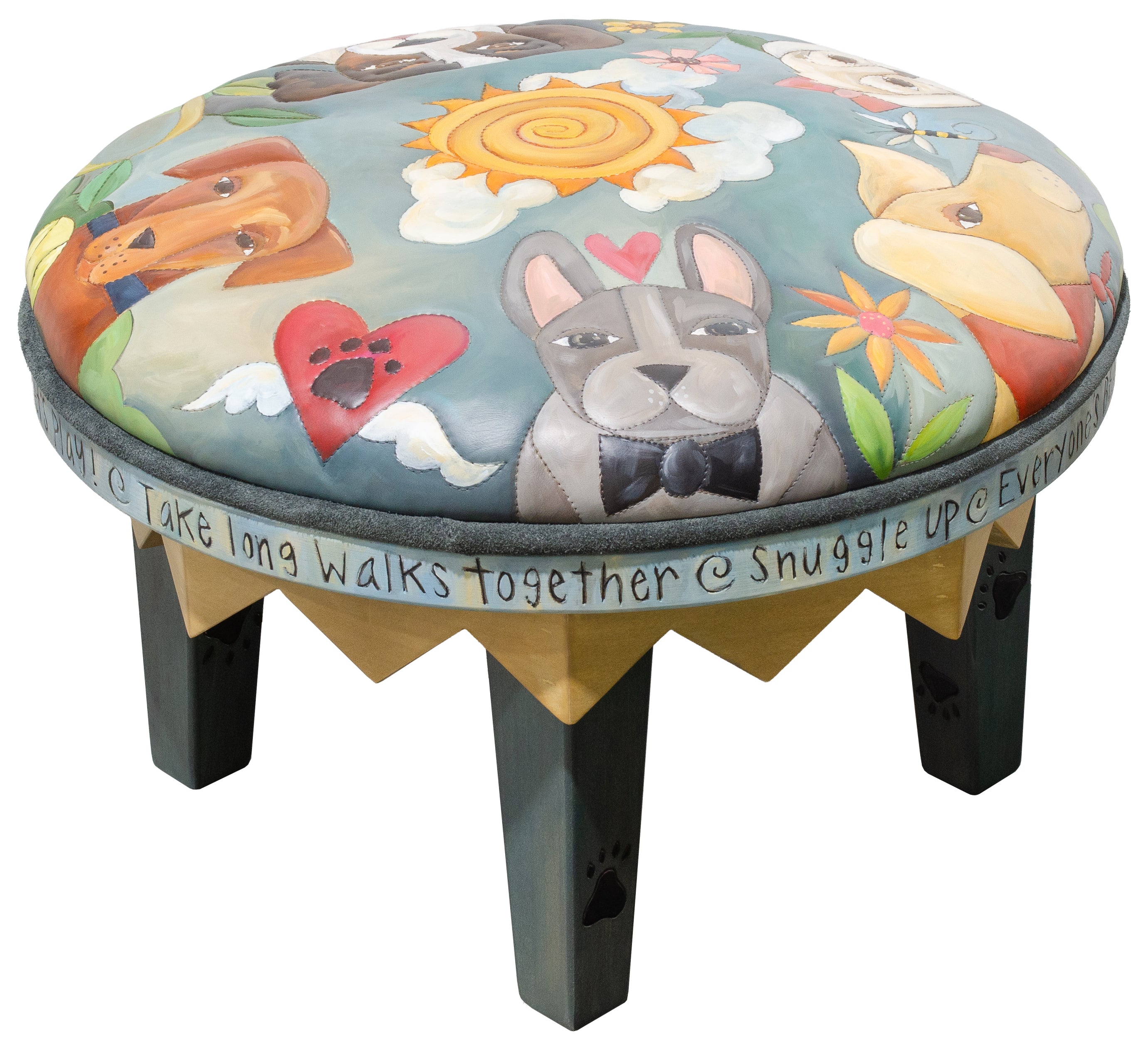 Round Ottoman