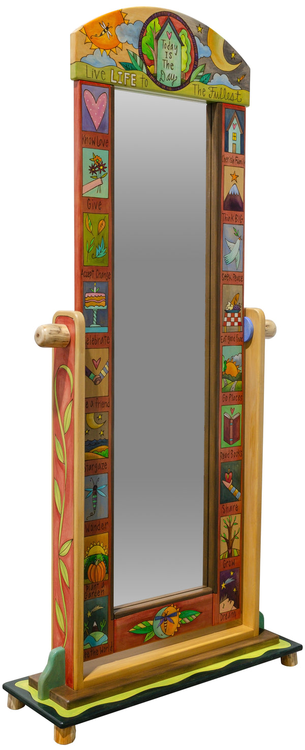 Wardrobe Mirror on Stand