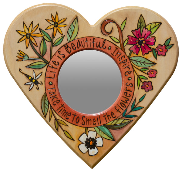 Heart Shaped Mirror