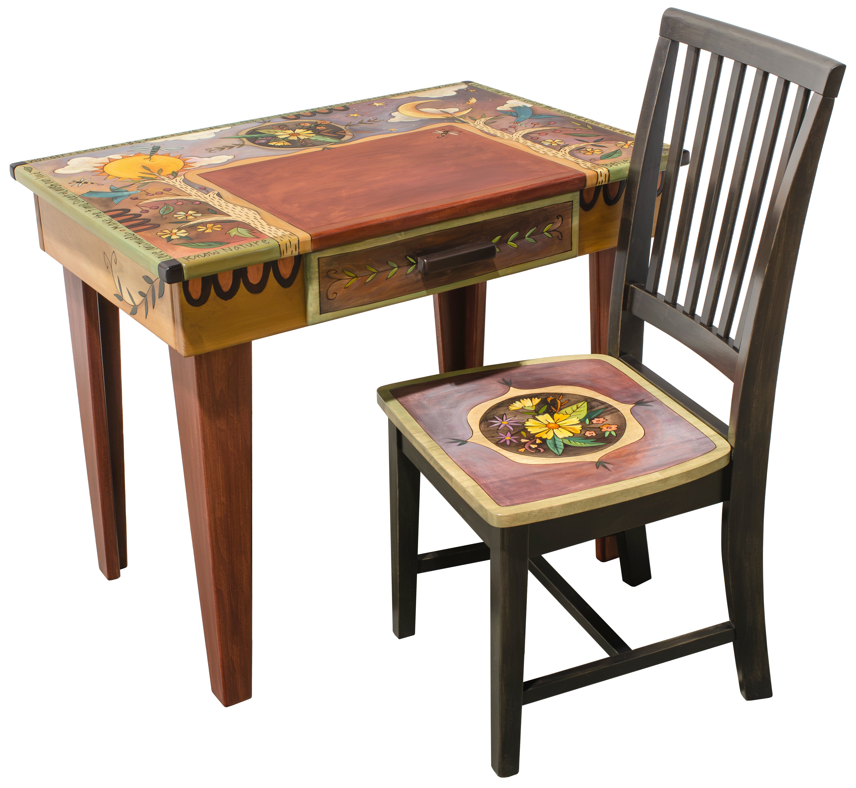 Small Desk with Chair