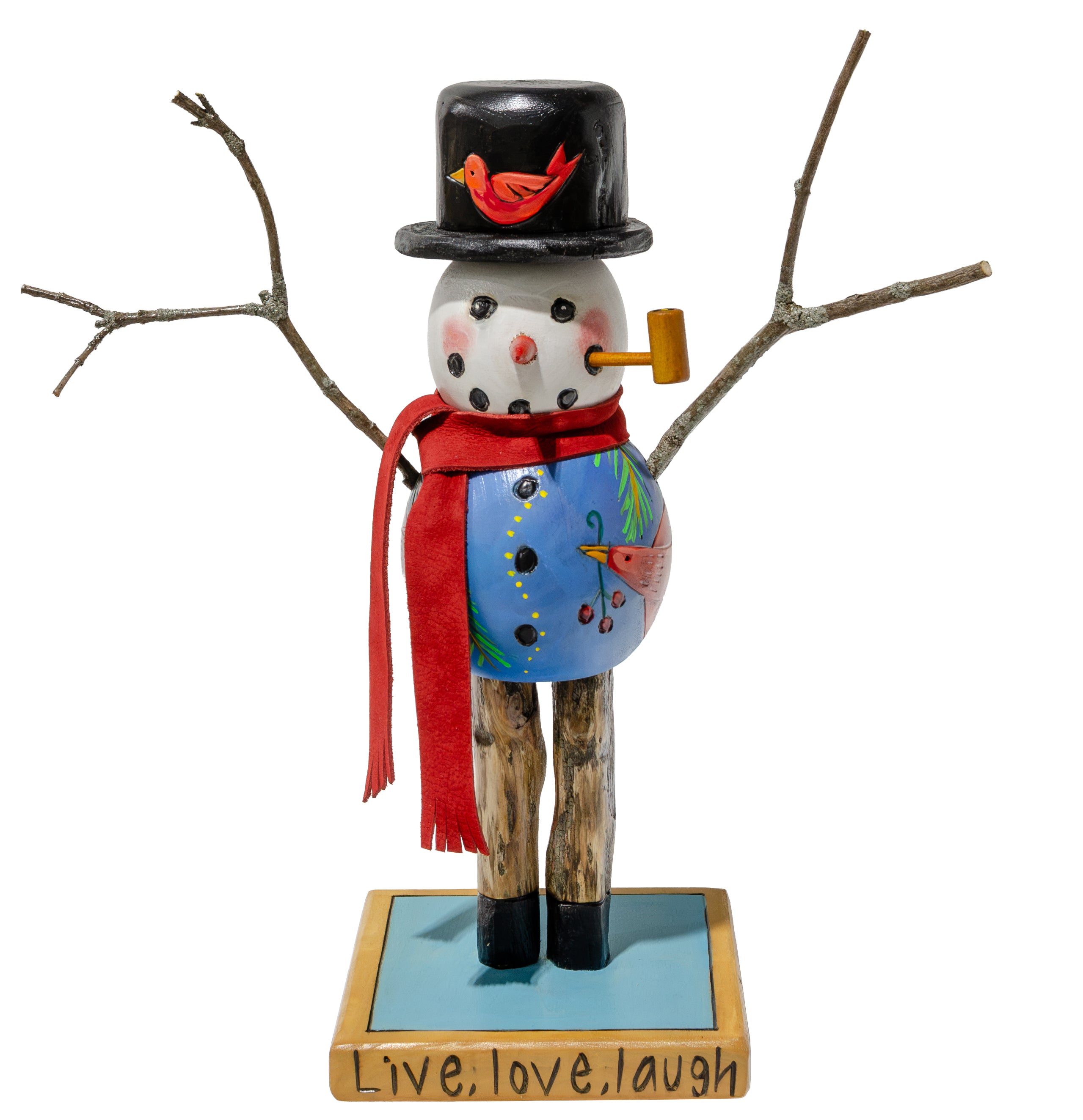 Extra Small Snowman Sculpture
