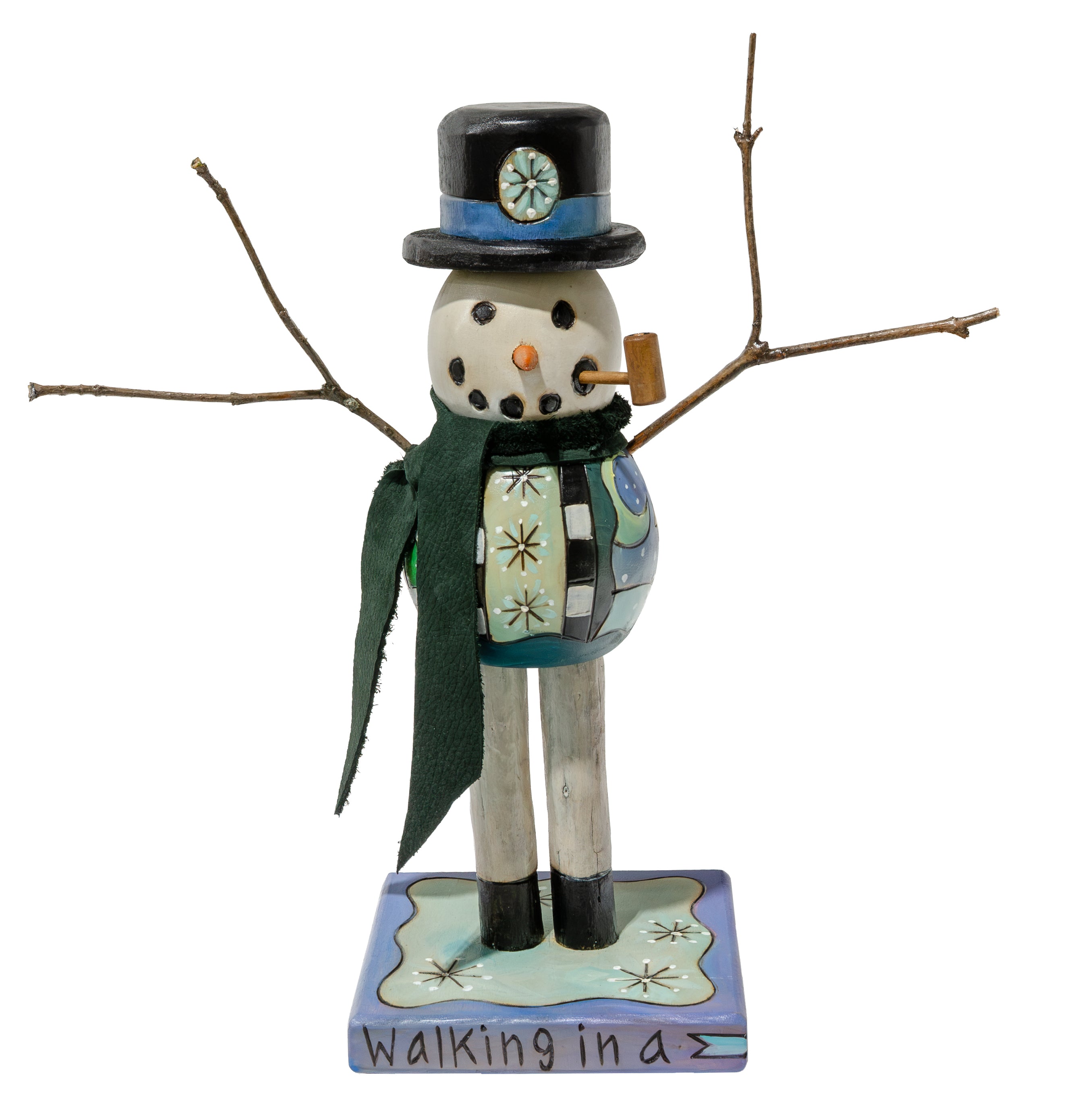 Extra Small Snowman Sculpture