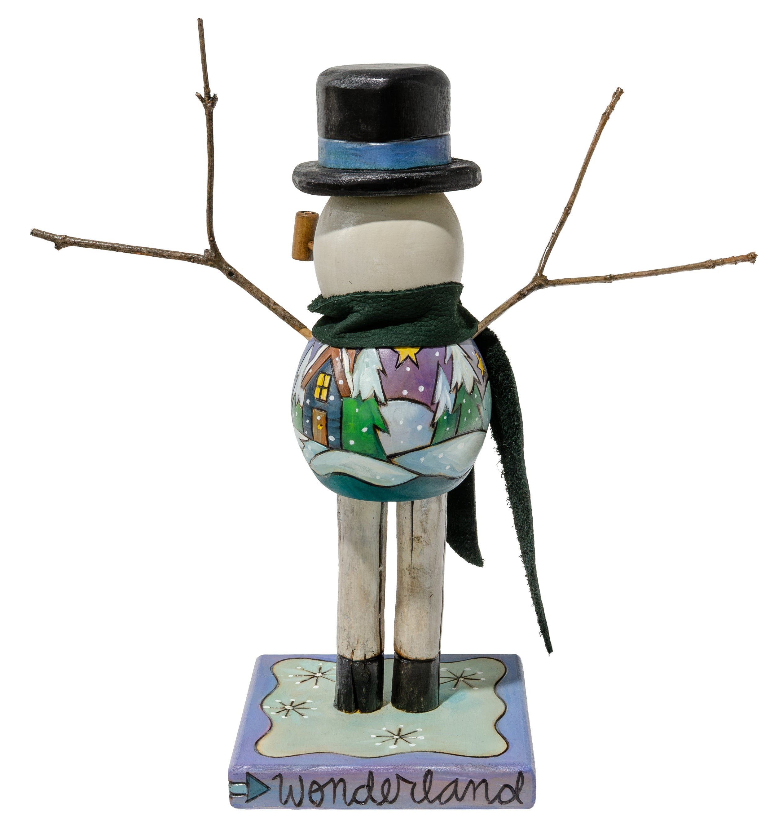 Extra Small Snowman Sculpture