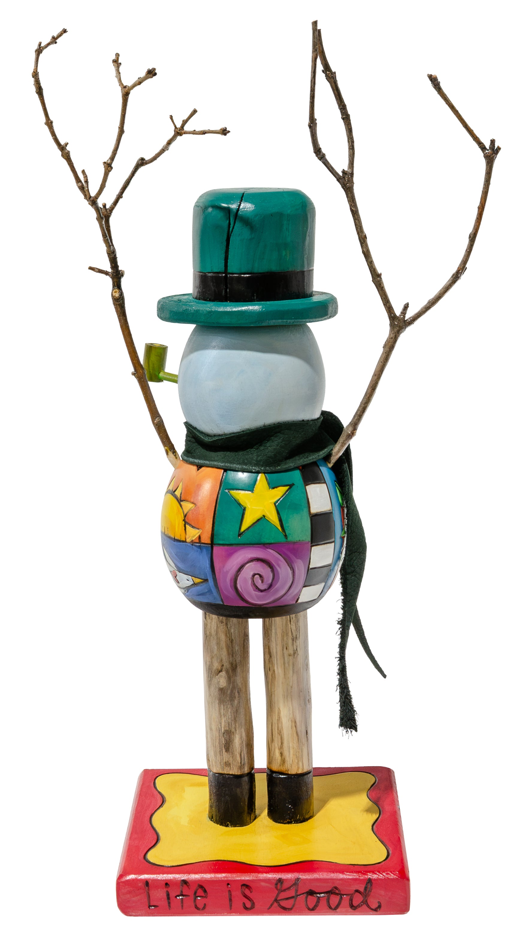 Extra Small Snowman Sculpture
